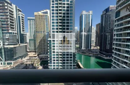 شقة - غرفة نوم - 2 حمامات للايجار في بوابة دبي الجديدة 2 - (JLT) مجمع A - أبراج بحيرات الجميرا - دبي