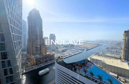 Apartment - 2 Bedrooms - 3 Bathrooms for rent in Damac Heights - Dubai Marina - Dubai