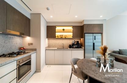 Apartment - 2 - 2 for sale in Grand Bleu Tower 1 - Emaar Beachfront - Dubai Harbour - Dubai