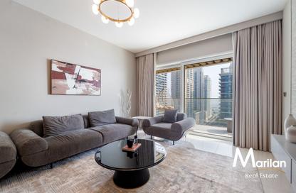 Apartment - 2 - 2 for sale in Grand Bleu Tower 1 - Emaar Beachfront - Dubai Harbour - Dubai