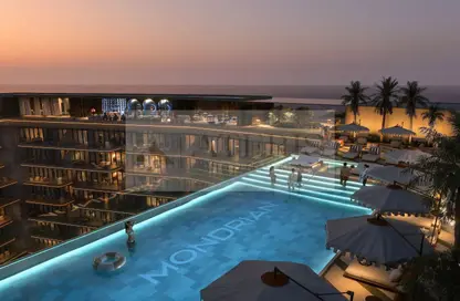 Apartment - 1 Bedroom - 2 Bathrooms for sale in Mondrian Al Marjan Beach Residences - Al Marjan Island - Ras Al Khaimah