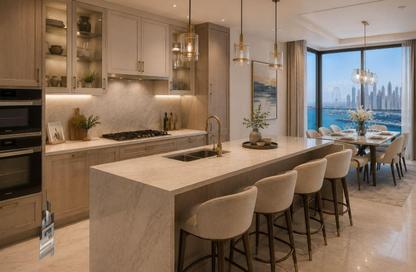 Apartment - 3 - 4 for sale in Beachgate by Address - Emaar Beachfront - Dubai Harbour - Dubai Apartment - 3 - 4 for sale in Beachgate by Address - Emaar Beachfront - Dubai Harbour - Dubai