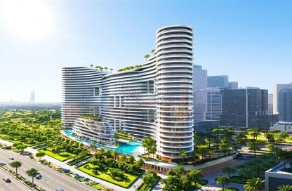 Apartment - 1 - 1 for sale in Binghatti Aquarise - Business Bay - Dubai