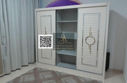 Apartment - 1 Bedroom - 2 Bathrooms for rent in Orient Tower 1 - Orient Towers - Al Bustan - Ajman