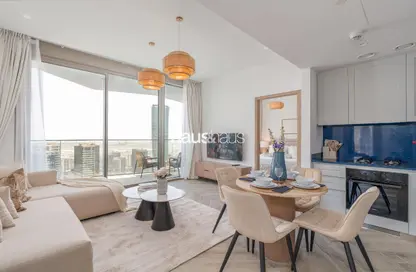 شقة - 2 غرف نوم - 2 حمامات للايجار في بنينسولا ثري - بنينسولا - الخليج التجاري - دبي