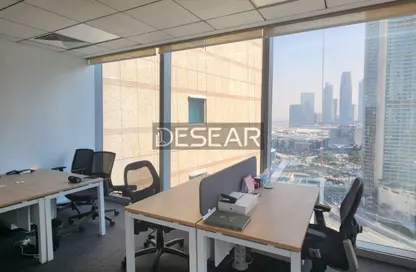 مكتب - استوديو - 2 حمامات للايجار في 48 برج جيت - برج دبي - وسط مدينة دبي - دبي