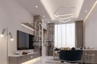 Apartment - 3 Bedrooms - 5 Bathrooms for sale in Faradis Tower - Al Mamzar - Sharjah - Sharjah