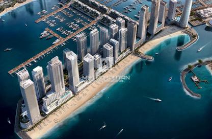 Apartment - 2 - 3 for sale in Seapoint Tower 2 - Seapoint - Emaar Beachfront - Dubai Harbour - Dubai