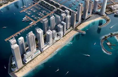 شقة - 2 غرف نوم - 3 حمامات للبيع في برج Seapoint 2 - سي بوينت - إعمار بيتشفرونت - دبي هاربور - دبي