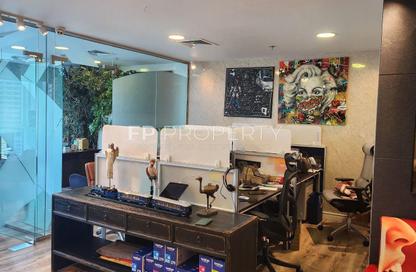 Office Space - 2 Bedrooms - 1 Bathroom for rent in Lake Central - Business Bay - Dubai