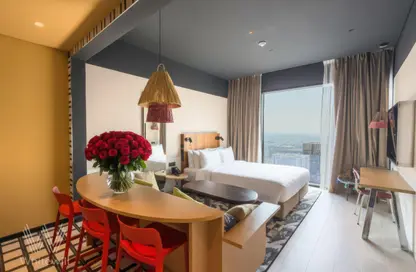 Apartment - Studio - 1 Bathroom for rent in Mama Shelter Residences - Business Bay - Dubai