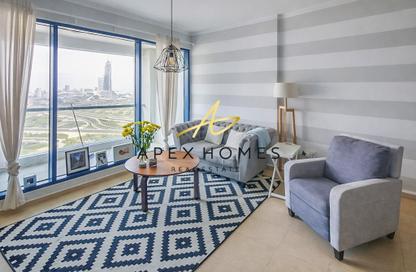 Apartment - 1 Bedroom - 2 Bathrooms for rent in Jumeirah Bay X1 - Jumeirah Bay Towers - JLT Cluster X - Jumeirah Lake Towers - Dubai