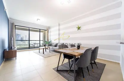 شقة - غرفة نوم - 2 حمامات للايجار في خور الجميرا 1 - (JLT) مجمع X - أبراج بحيرات الجميرا - دبي