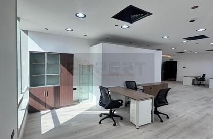 Office Space - Studio - 2 Bathrooms for rent in The Prism - Business Bay - Dubai