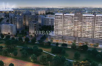 Apartment - 2 Bedrooms - 2 Bathrooms for sale in Azizi Grand - Dubai Sports City - Dubai