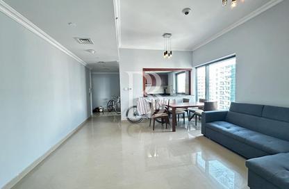 Apartment - 1 Bedroom - 1 Bathroom for rent in Time Place Tower - Dubai Marina - Dubai