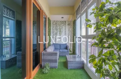 Apartment - 2 Bedrooms - 3 Bathrooms for rent in Marina Residences 6 - Marina Residences - Palm Jumeirah - Dubai