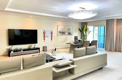 Apartment - 4 Bedrooms - 6 Bathrooms for rent in Elite Residence - Dubai Marina - Dubai