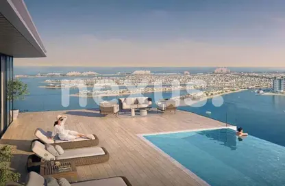 Apartment - 1 Bedroom - 2 Bathrooms for sale in Seapoint Tower 2 - Seapoint - EMAAR Beachfront - Dubai Harbour - Dubai