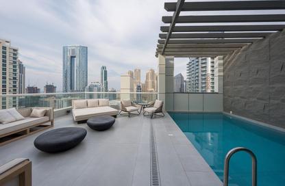 Penthouse - 4 Bedrooms - 5 Bathrooms for rent in The Zen Tower - Dubai Marina - Dubai