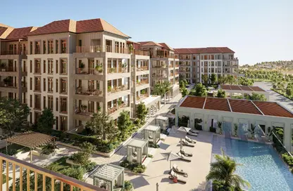 Apartment - 1 Bedroom - 2 Bathrooms for sale in Nawayef Park Views - Al Hudayriat Island - Abu Dhabi