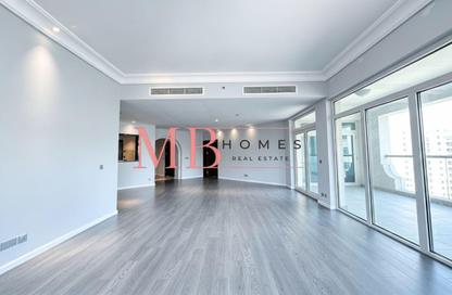Apartment - 3 Bedrooms - 4 Bathrooms for rent in Al Tamr - Shoreline Apartments - Palm Jumeirah - Dubai