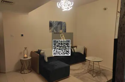 Apartment - 1 Bedroom - 2 Bathrooms for rent in Orient Tower 1 - Orient Towers - Al Bustan - Ajman