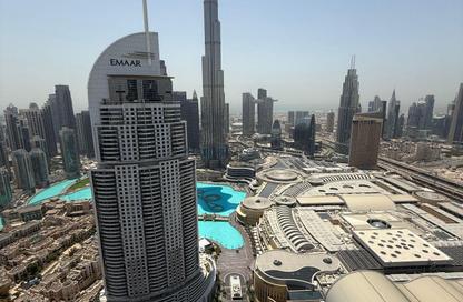 Apartment - 2 Bedrooms - 3 Bathrooms for rent in Boulevard Point - Downtown Dubai - Dubai