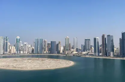 Apartment - 2 Bedrooms - 3 Bathrooms for sale in Palm Tower 1 - Palm Towers - Al Majaz - Sharjah