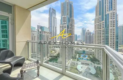 شقة - غرفة نوم - 2 حمامات للايجار في ذا ريزيدنس 5 - برج ريزيدنس - وسط مدينة دبي - دبي