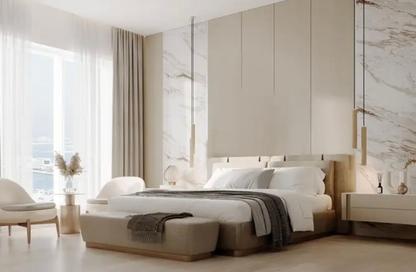 Apartment - 2 - 2 for sale in Aeternitas Tower - Dubai Marina - Dubai