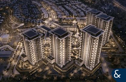 Apartment - 3 Bedrooms - 4 Bathrooms for sale in Azul Tower - Rise by Athlon 1 - Athlon by Aldar - Dubai Land - Dubai