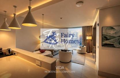 Apartment - 1 - 2 for rent in Vida Residence Downtown - Downtown Dubai - Dubai