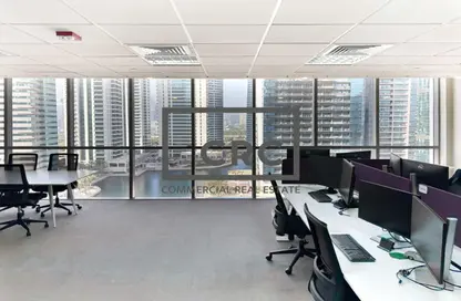 Office Space - Studio - 1 Bathroom for rent in Tiffany Tower - JLT Cluster W - Jumeirah Lake Towers - Dubai