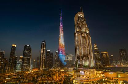 Apartment - 2 Bedrooms - 2 Bathrooms for rent in Burj Royale - Downtown Dubai - Dubai