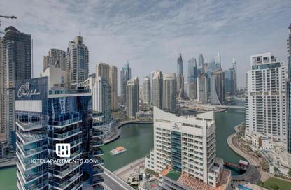 Hotel  and  Hotel Apartment - Studio - 2 Bathrooms for rent in Safeer Tower - Dubai Marina - Dubai