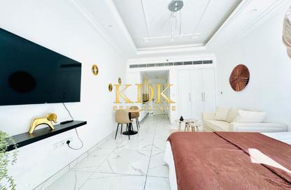 Apartment - Studio - 1 Bathroom for rent in Al Ghaf 1 - Arjan - Dubai