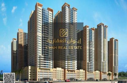 Apartment - 1 Bedroom - 2 Bathrooms for rent in Ajman One Towers - Al Sawan - Ajman
