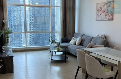 Apartment - 1 Bedroom - 2 Bathrooms for rent in MAG 218 - Dubai Marina - Dubai