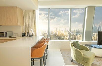 Apartment - 1 - 2 for rent in The Palm Tower - Palm Jumeirah - Dubai