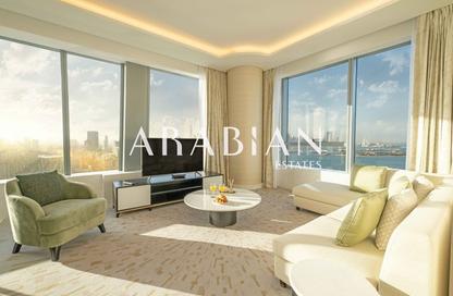 Apartment - 1 - 2 for rent in The Palm Tower - Palm Jumeirah - Dubai