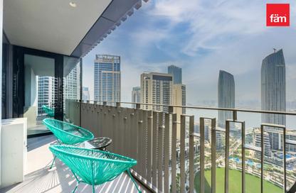 شقة - 2 غرف نوم - 2 حمامات للايجار في برج كريك جيت 1 - بوابة الخور - مرسى خور دبي - دبي