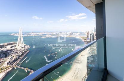 Apartment - 2 - 2 for rent in Jumeirah Gate Tower 2 - The Address Jumeirah Resort and Spa - Jumeirah Beach Residence - Dubai