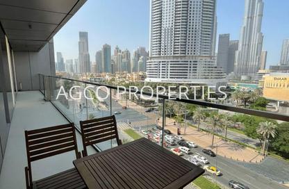Apartment - 1 - 1 for rent in Boulevard Point - Downtown Dubai - Dubai