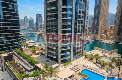 Apartment - Studio - 1 Bathroom for sale in Bay Central Tower West - Bay Central - Dubai Marina - Dubai