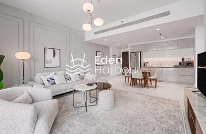 شقة - غرفة نوم - 1 حمام للايجار في برج Marina Vista 1 - مارينا فيستا - إعمار بيتشفرونت - دبي هاربور - دبي