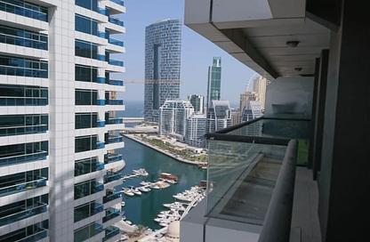 شقة - غرفة نوم - 1 حمام للايجار في برج إسكان - دبي مارينا - دبي