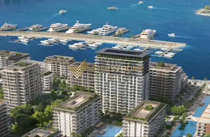 Apartment - 2 Bedrooms - 2 Bathrooms for sale in Seascape Building 1 - Seascape - Mina Rashid - Dubai