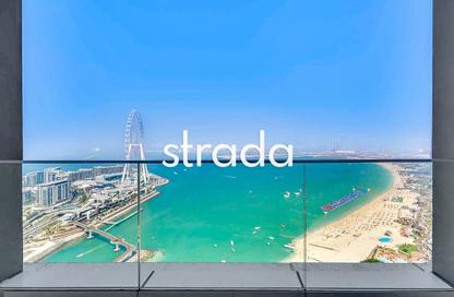 Apartment - 3 - 5 for rent in Jumeirah Gate Tower 1 - The Address Jumeirah Resort and Spa - Jumeirah Beach Residence - Dubai