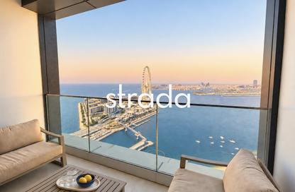 Apartment - 3 - 5 for rent in Jumeirah Gate Tower 1 - The Address Jumeirah Resort and Spa - Jumeirah Beach Residence - Dubai